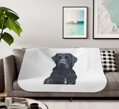 Snuggle With Your Pet – Custom Photo Blanket