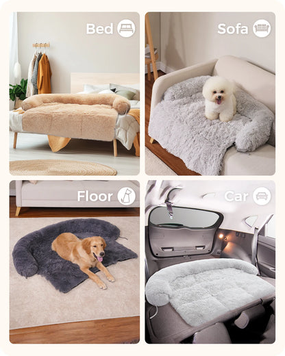 Pet Dog Bed Couch Sofa for Large Dogs House Mat Kennel Winter Warm Cat Bed Pad Washable Cushion Blanket Sofa Protection 3Colors